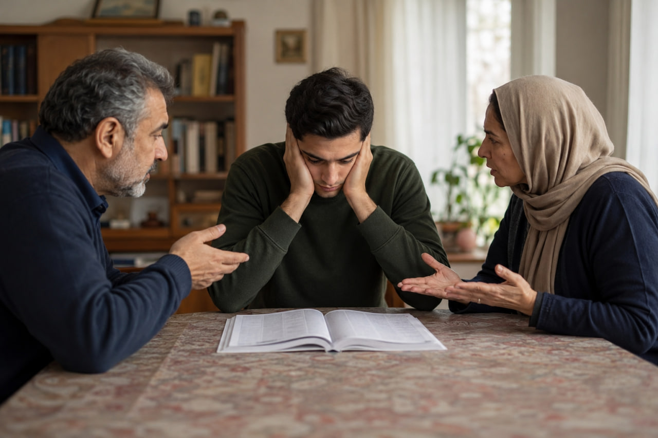 فشار خانواده برای انتخاب رشته پزشکی یا مهندسی