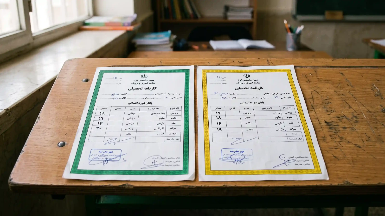 کارنامه سبز و زرد کنکور؛ تفاوت دو کارنامه سازمان سنجش