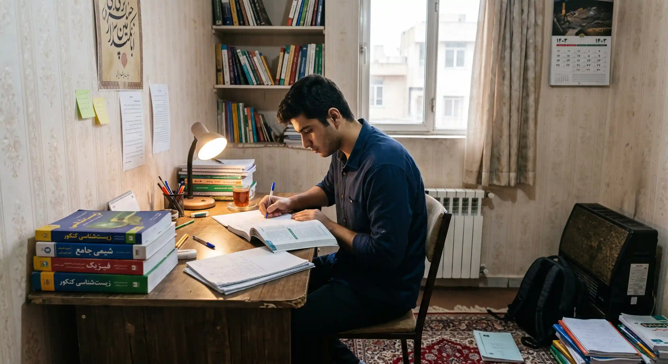 با رتبه ۱۰۰۰ تا ۳۰۰۰ تجربی بخوای یه سال پشت بمونی و انتخاب رشته نکنی