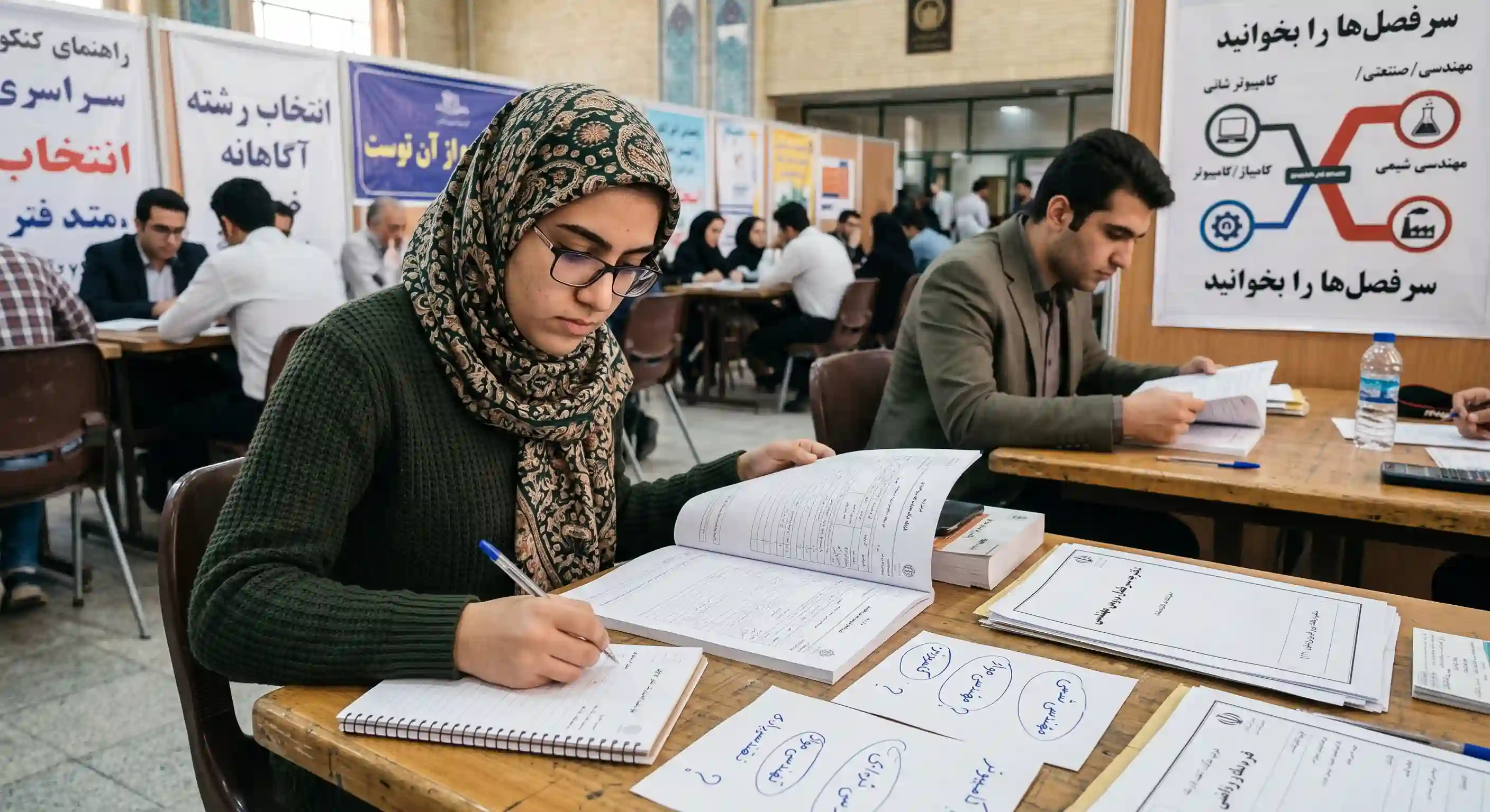 رتبه ۱۰۰۰۰ ریاضی چه رشته ای رو میاری