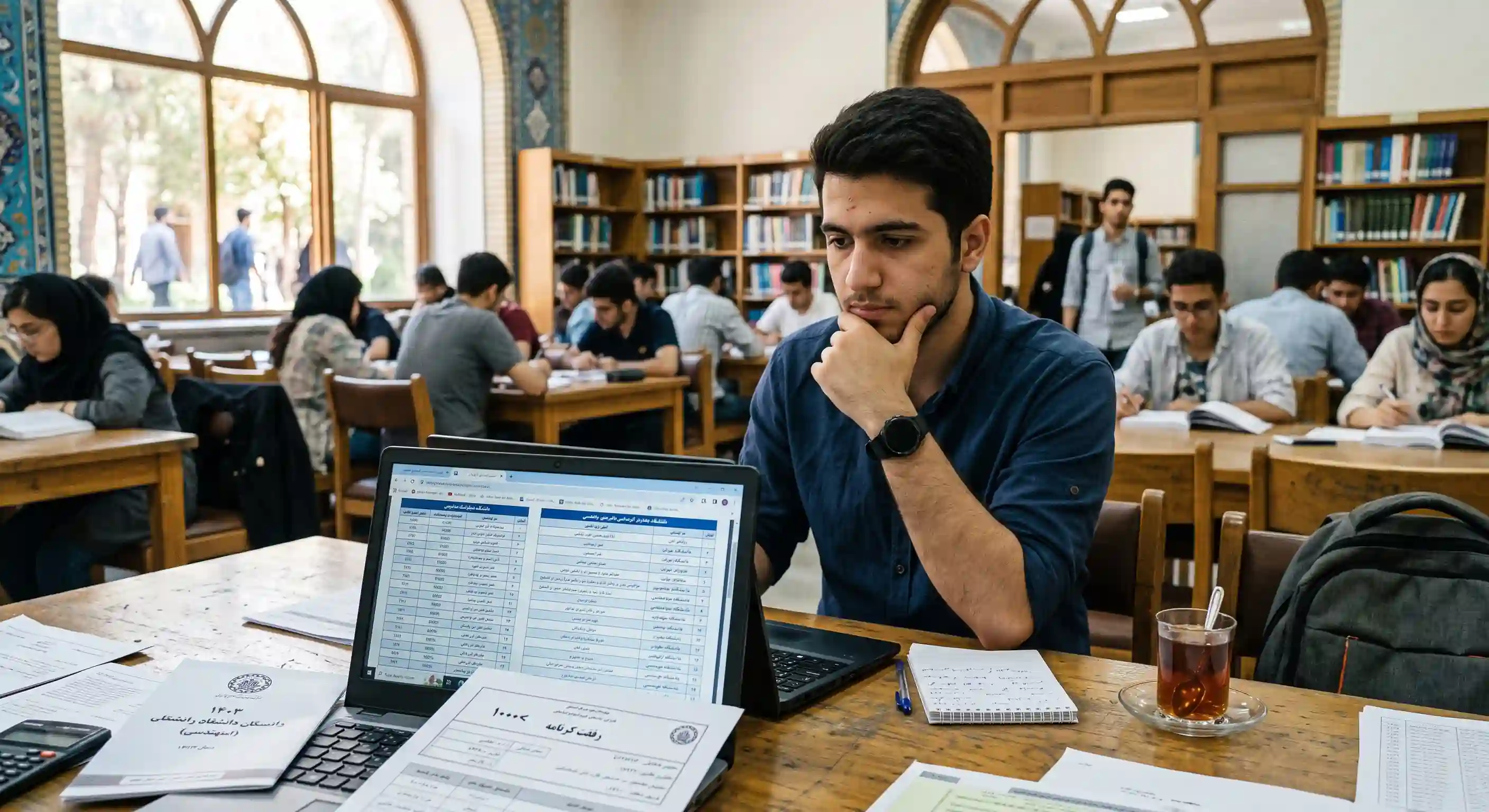 با رتبه زیر ۱۰۰۰ ریاضی چه رشته‌هایی قبول می‌شوم